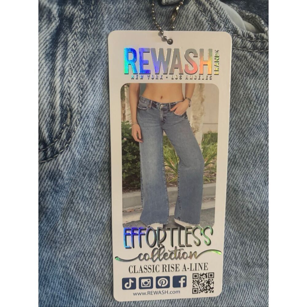 ❤️Forever 21 Rewash Classic Fit A-Line Flare Jeans - Picture 5 of 10